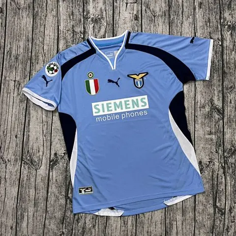 01-02 Lazio home retro jersey