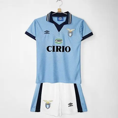 Retro Lazio 1996/97 Home kid kit size 16-28
