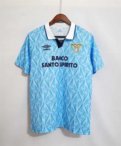 Retro Lazio home blue 91_92