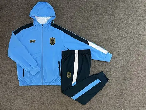 2026/27 Napoli Light Blue Hoodie Suit S-2XL