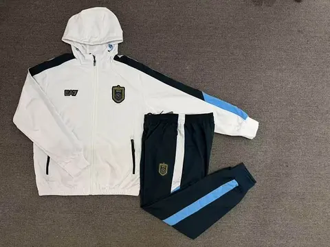 2026/27 Napoli White Hoodie Suit S-2XL
