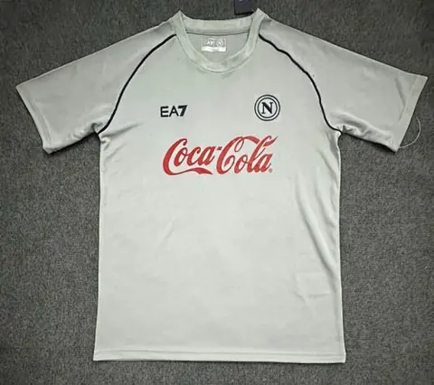 24-25 Napoli gray training jersey