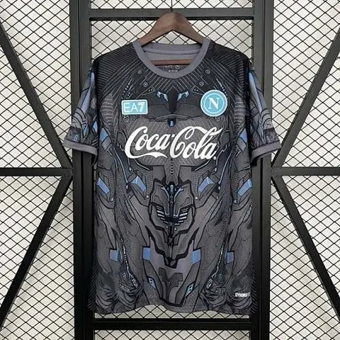25-26 Napoli Gray Training Jersey