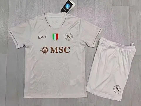 25-26 Napoli away kid kit