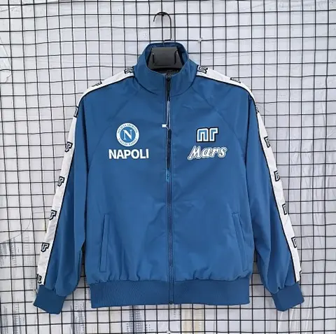 88/89 Napoli Retro Blue Windbreaker