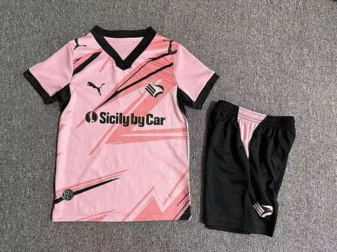 2026/27 Palermo Home Kids Kit Soccer Jersey Size 16-28