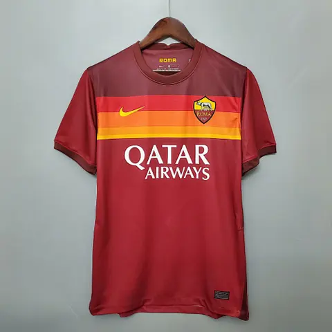 Ro_ma home red soccer jersey 20-21