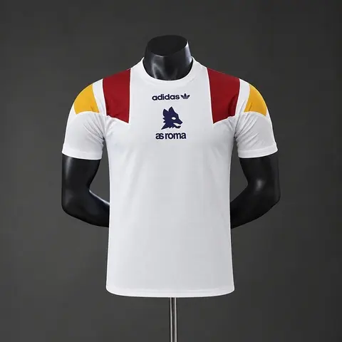 2026/27 AS Roma EQT White Player Version Retro Model Soccer Jersey