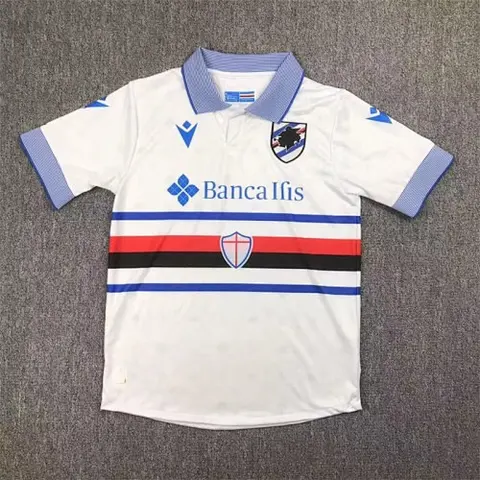 23-24 Sampdoria away white jersey
