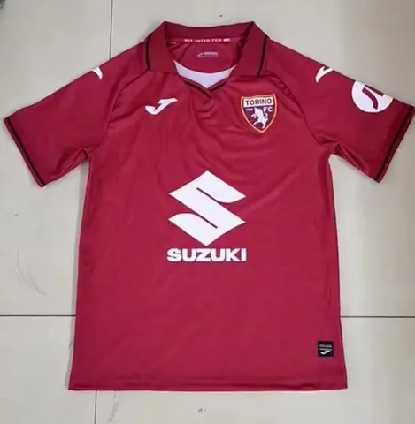 25-26 Torino red home soccer jersey size S-2XL