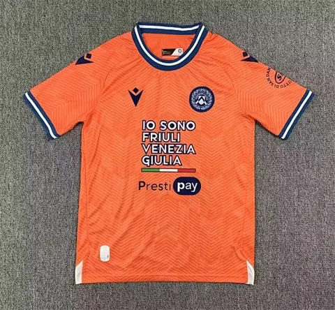 23-24 Udinese away soccer jersey