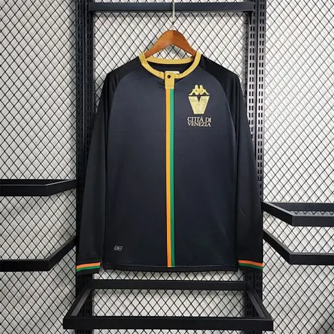 23-24 Venezia Black Training Suit Long Sleeves