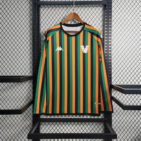 23-24 Venezia orange and green Training Suit Long Sleeves