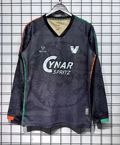 Venezia 2025/26 Home Long sleeve soccer jersey With Sponsor Size S-XXL