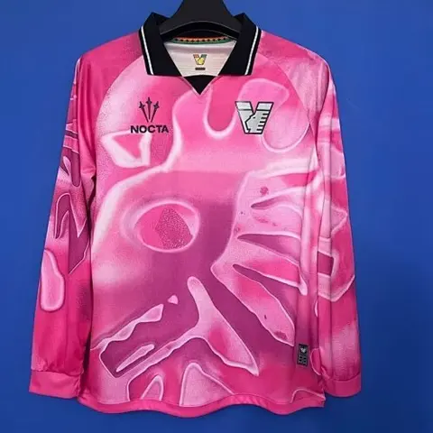 Venezia 2025/26 Pink Long sleeve Goalkeeper soccer jersey Size S-XXL