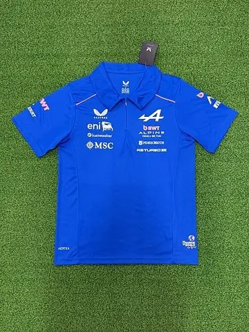 2026 BWT Alpine Blue Polo F1 Jersey S-4XL