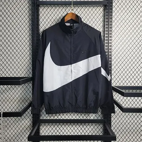 2023 Windbreaker NIKE black with white big logo