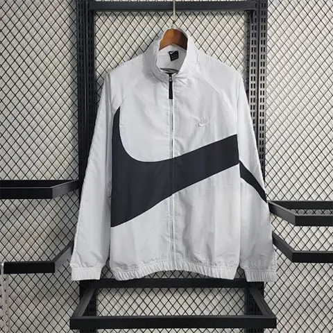 2023 Windbreaker NIKE white with black big logo