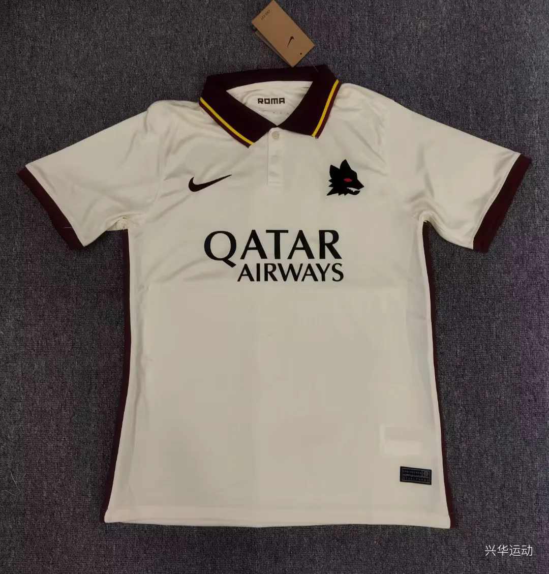 20 21 Roma away Retro 20 21 罗马 客场