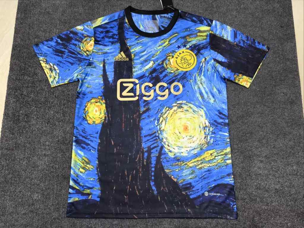 22 23 Ajax special version Starry Night size S-2XL 22 23阿贾克斯 特别版