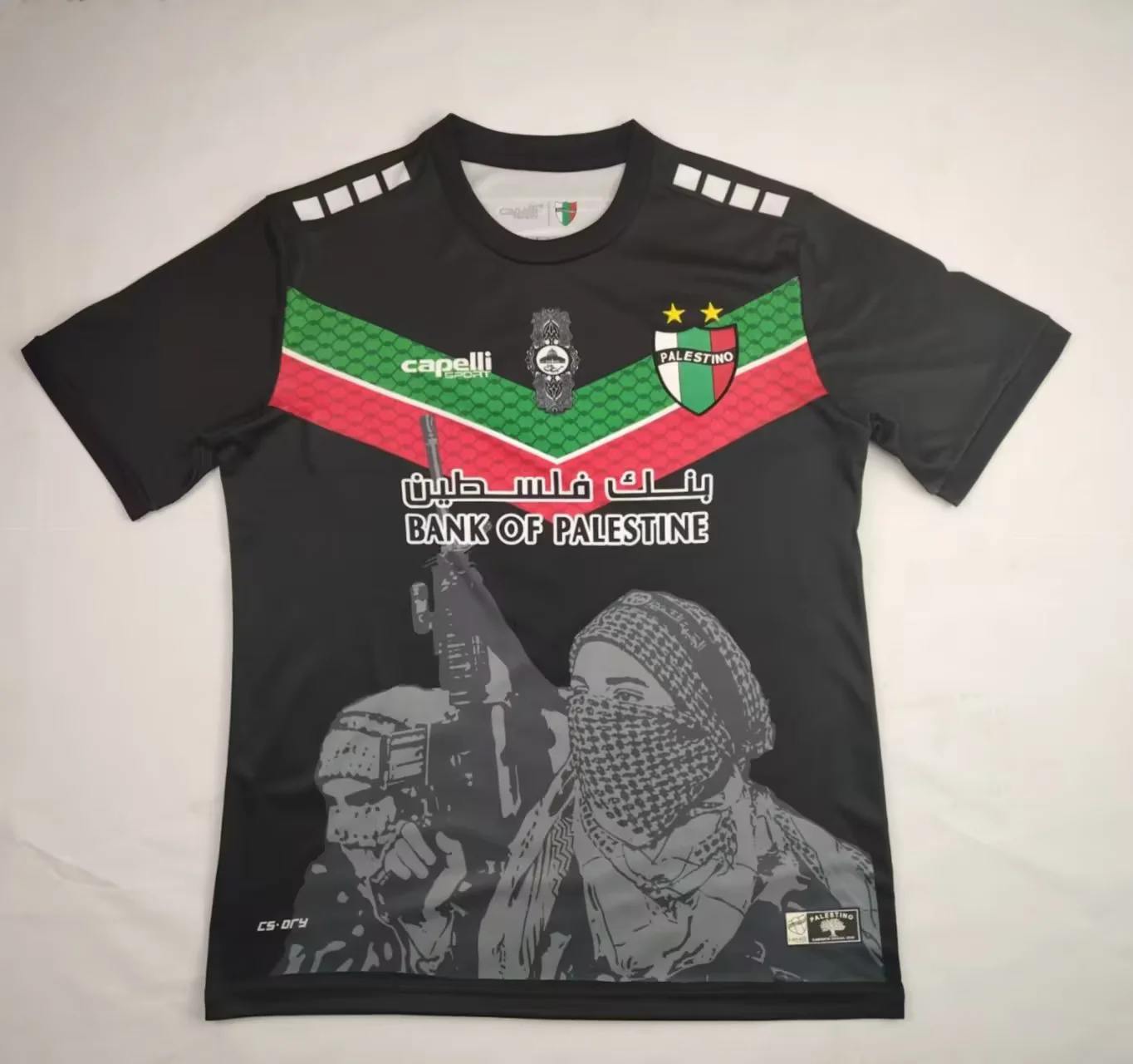 22 23 Palestine black size S-4XL 22 23 巴勒斯坦 客场