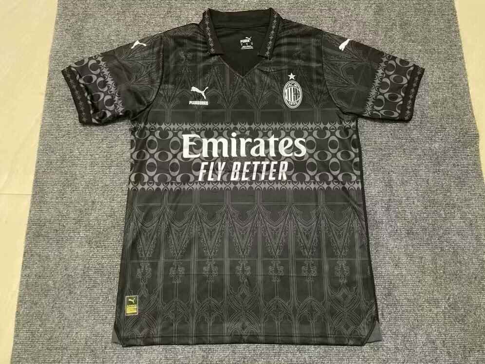 23 24 AC Milan Co branded Black 23 24 AC米兰 联名款 黑色