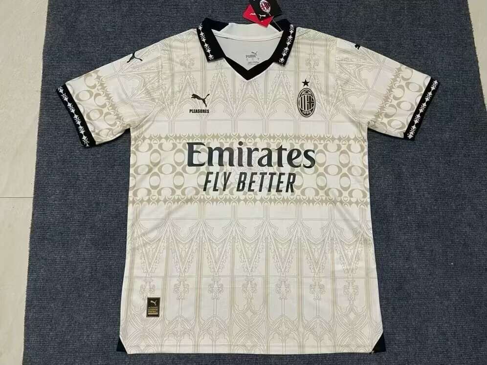 23 24 AC Milan Co branded White 23 24 AC米兰 联名款 白色