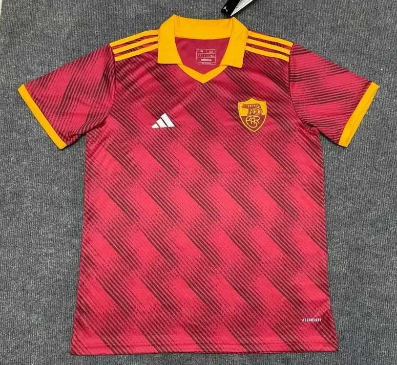 23 24 Roma fourth without sponsor size S-2XL 23 24 罗马 三客