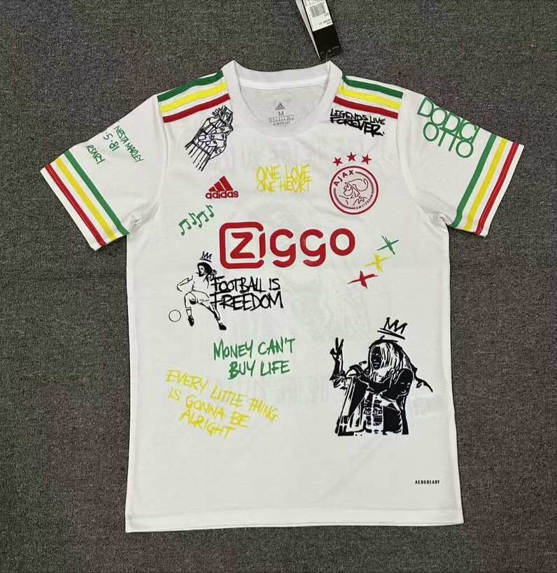 2025 Ajax special version white S-XXL 2025 阿贾克斯 纪念版 白色 S-2XL