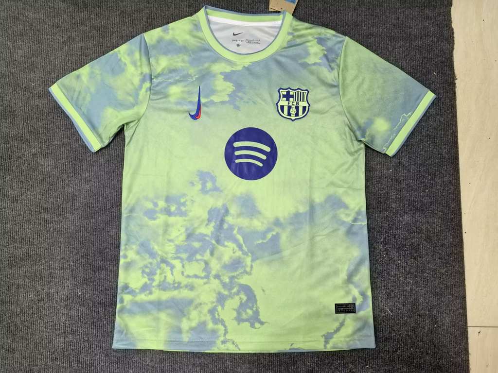 2025 Barcelona light green 2025 巴萨 浅绿