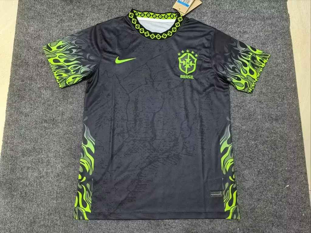2025 Brazil Black S-XXL 2025 巴西 黑色 S-XXL