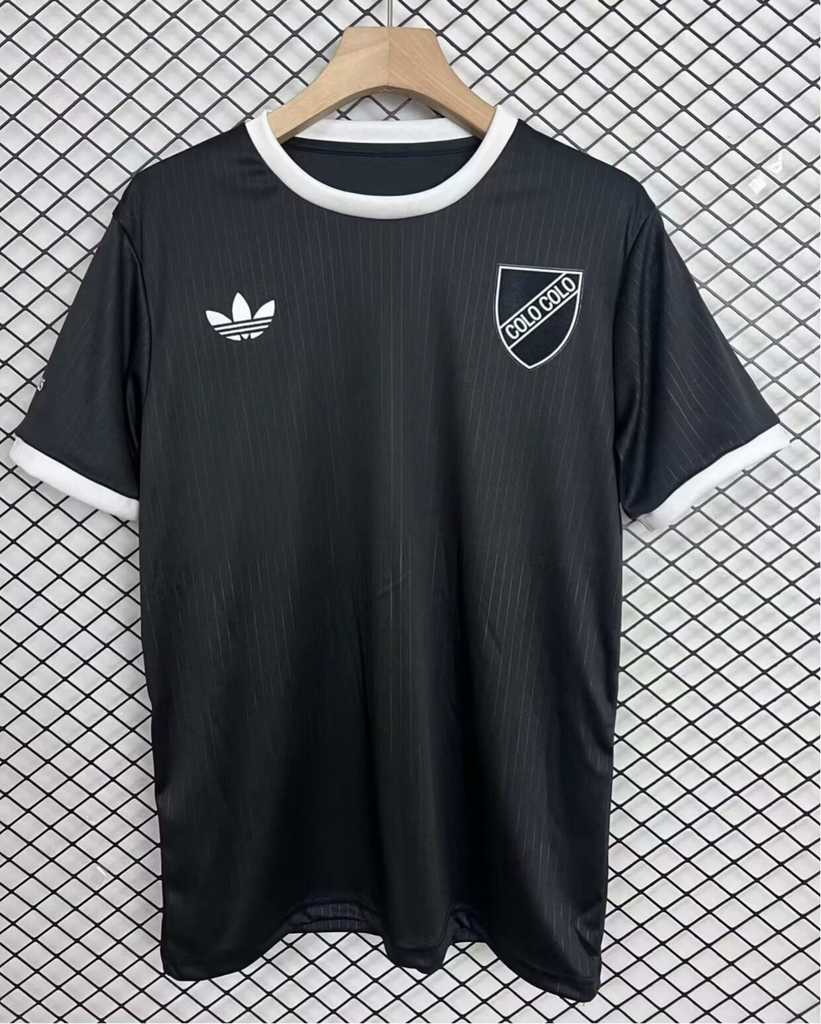 2025 Colo Colo Centennial Black S-4XL 2025 科洛科洛 100周年 黑色 S-4XL