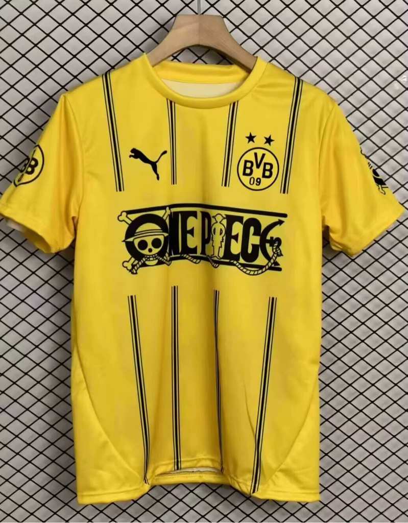 2025 Dortmund and One Piece 2025 多特蒙德 海贼王 联名版 S-2XL