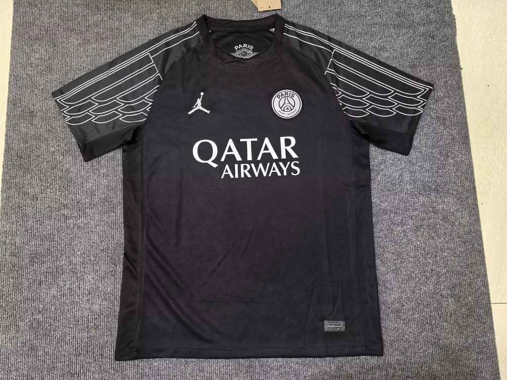 24 25 PSG Paris 4 away black S-4XL 24 25 巴黎 4客 黑色 S-4XL