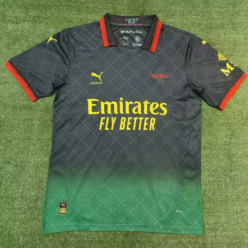 25 26 AC Milan Black Green Special Edition 25 26 AC米兰 黑绿色 特别版