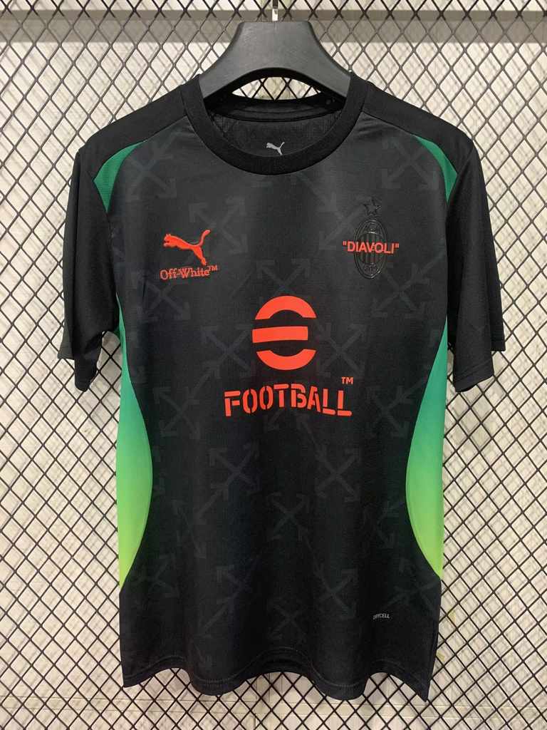 25 26 AC milan pre-match 25 26 AC米兰 赛前服 S-4XL