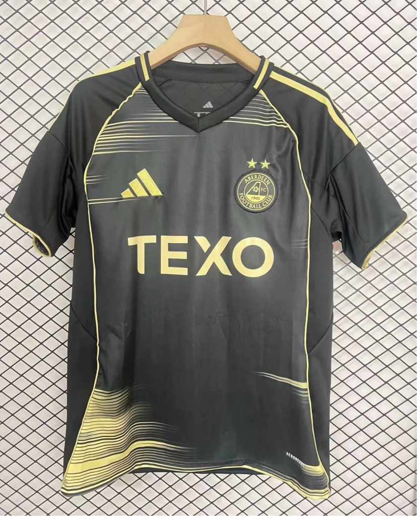 25 26 Aberdeen away size S-4XL 25 26 苏格兰联赛 阿伯丁 客场