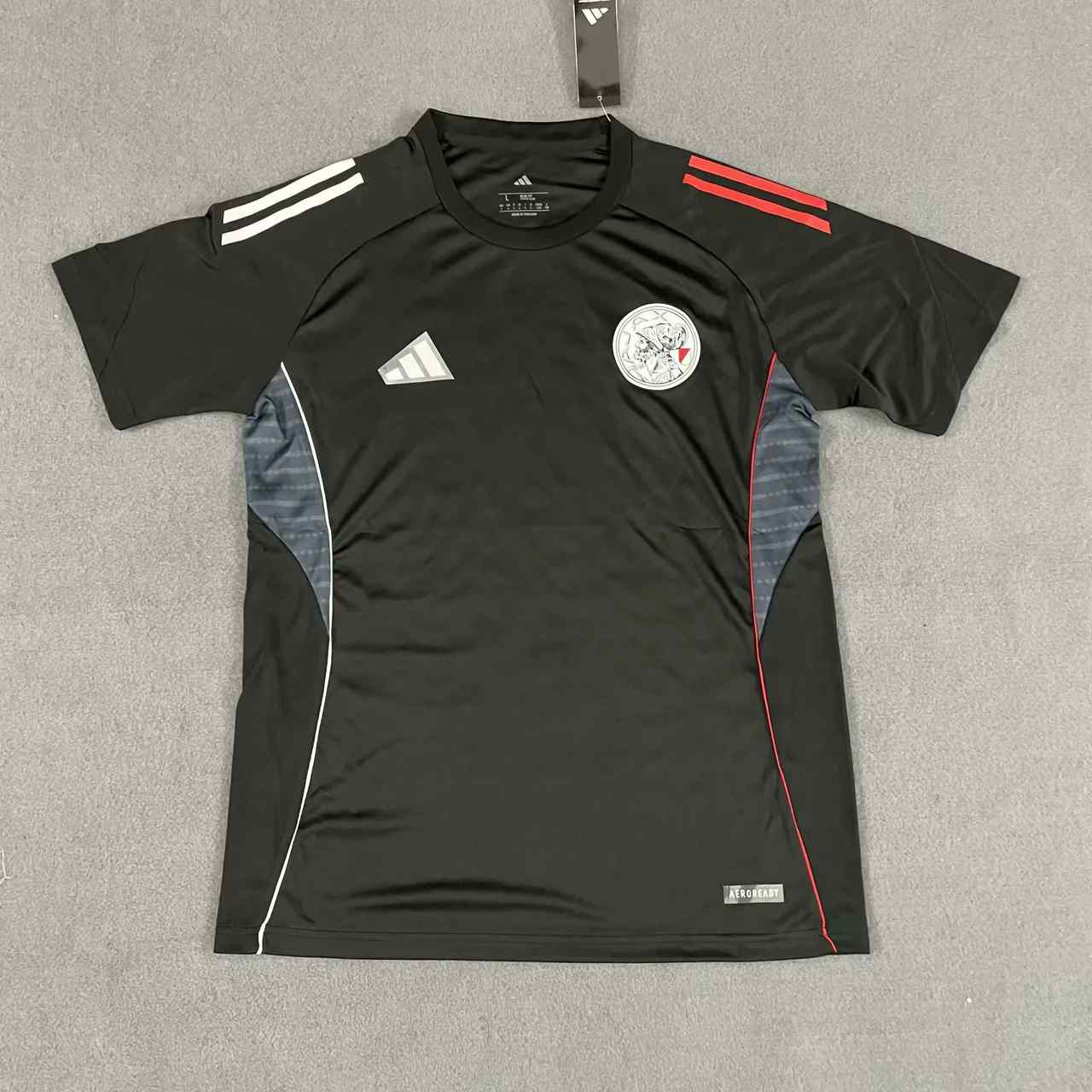 25 26 Ajax black training jersey size S-2XL 25 26 阿贾克斯 训练