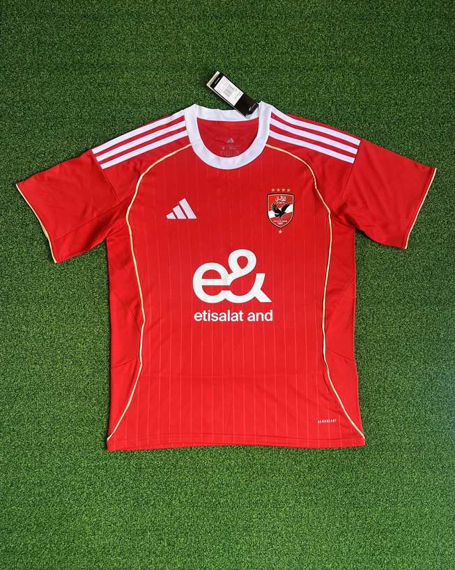 25 26 Al-Ahly Sporting home S-4XL 25 26 埃及国民 主场 S-4XL