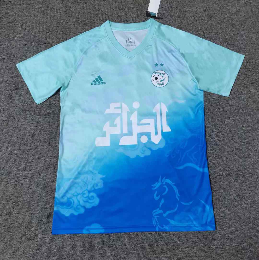 25 26 Algeria special version blue size S-2XL 25 26 阿尔及利亚 特别版