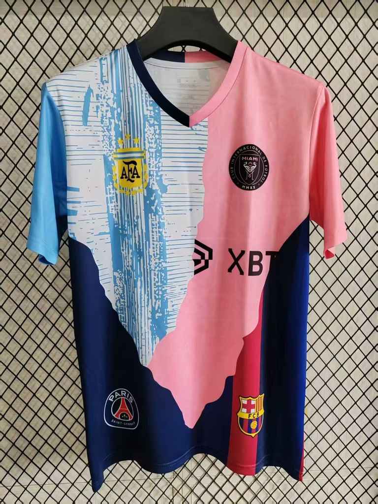 25 26 Argentina Messi Miami Co-signed version S-4XL 25 26 梅西 阿根廷 迈阿密 联名版 S-4XL