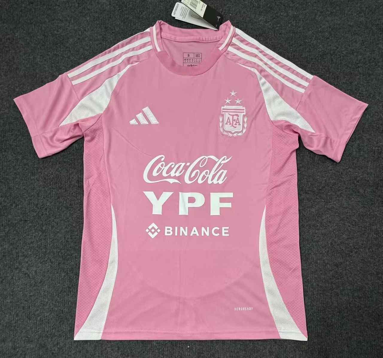 25 26 Argentina Special Edition Pink S-4XL 25 26 阿根廷 特别版 粉色 S-4XL