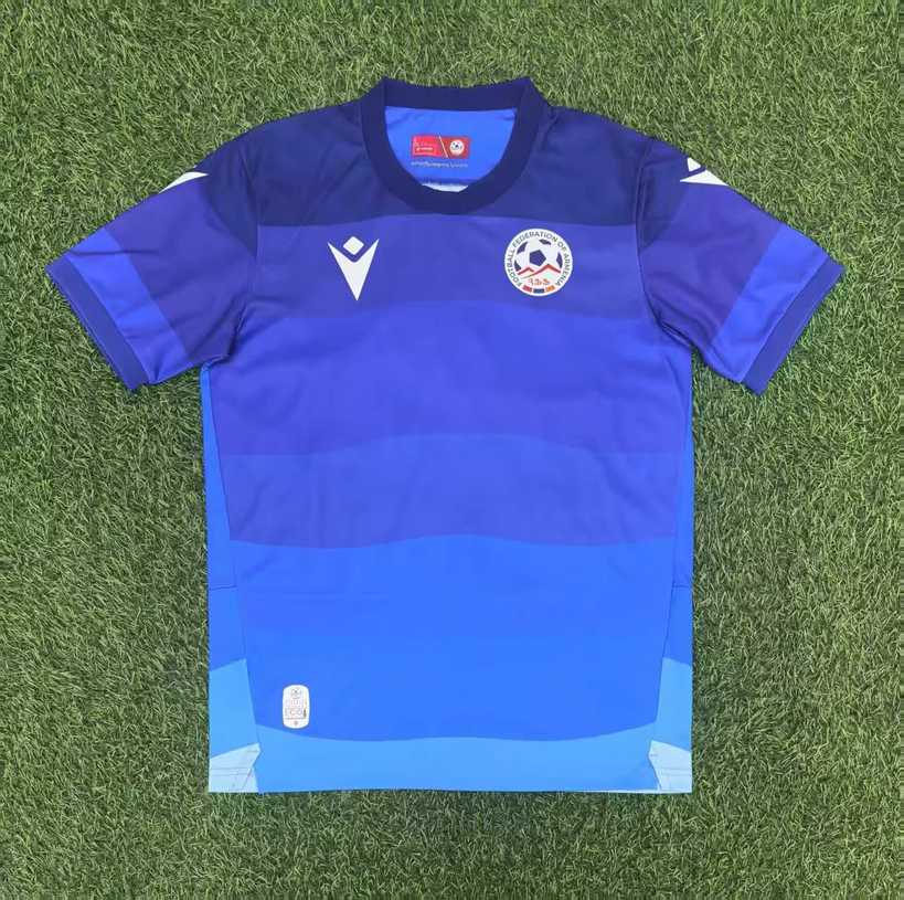 25 26 Armenia third away blue size S-2XL 25 26 亚美尼亚 二客
