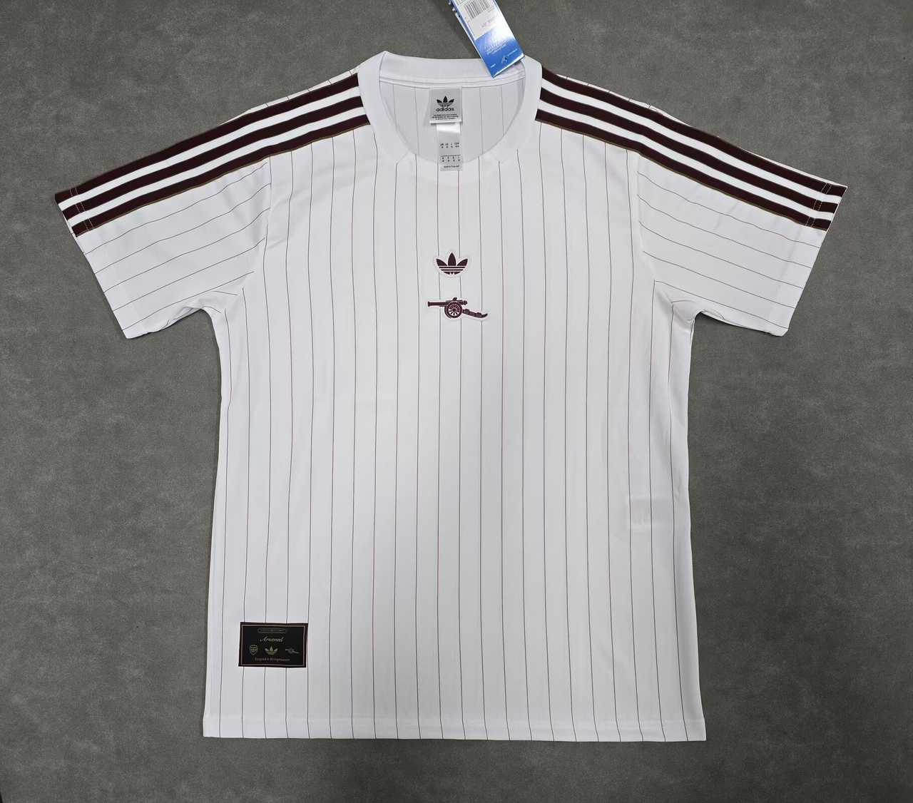 25 26 Arsenal casual shirt white S~4XL 25 26 阿森纳 休闲文化衫 白色 S~4XL