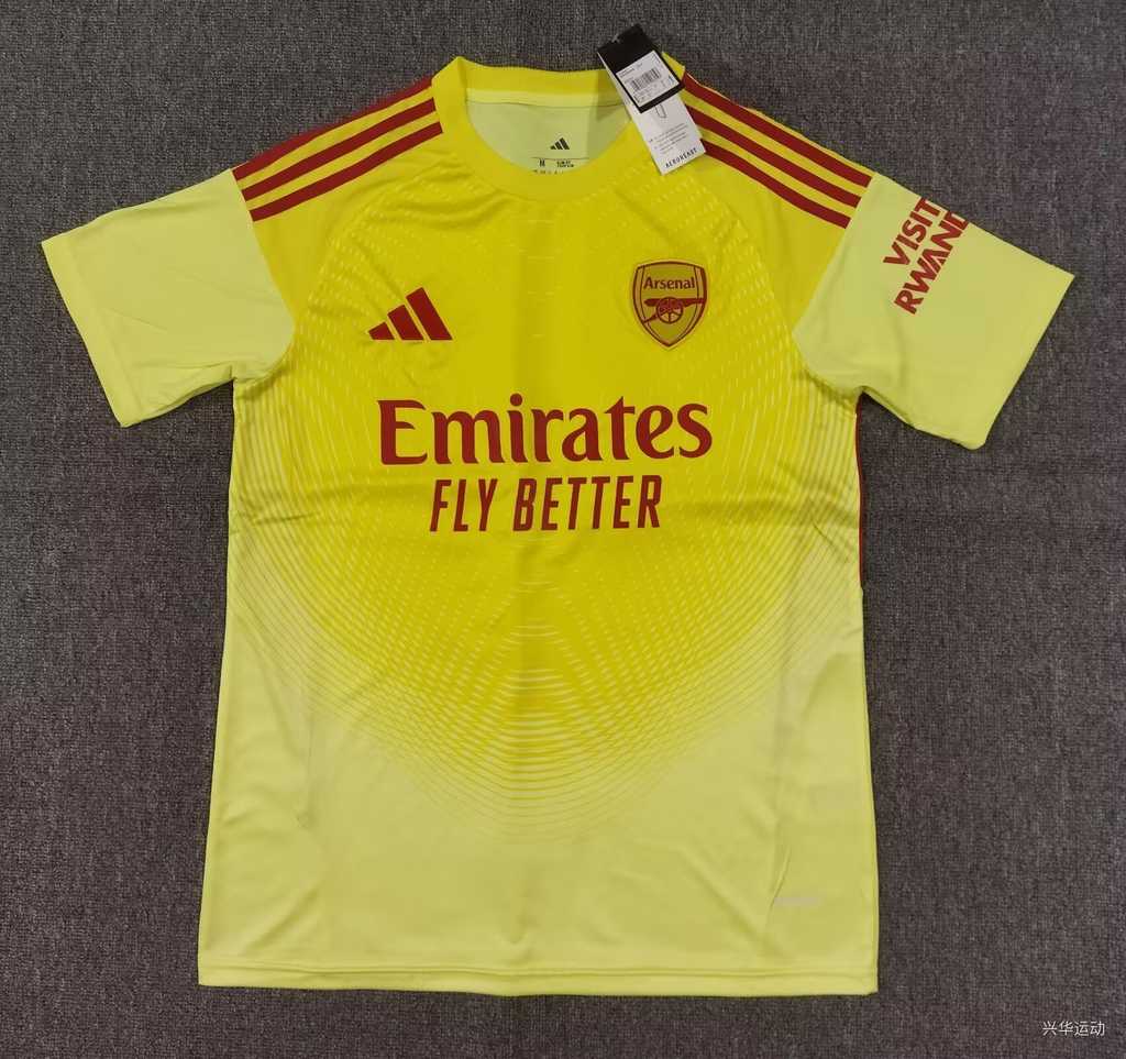 25 26 Arsenal goalkeeper shirt yellow S-4XL 25 26 阿森纳 门将服 黄色 S-4XL