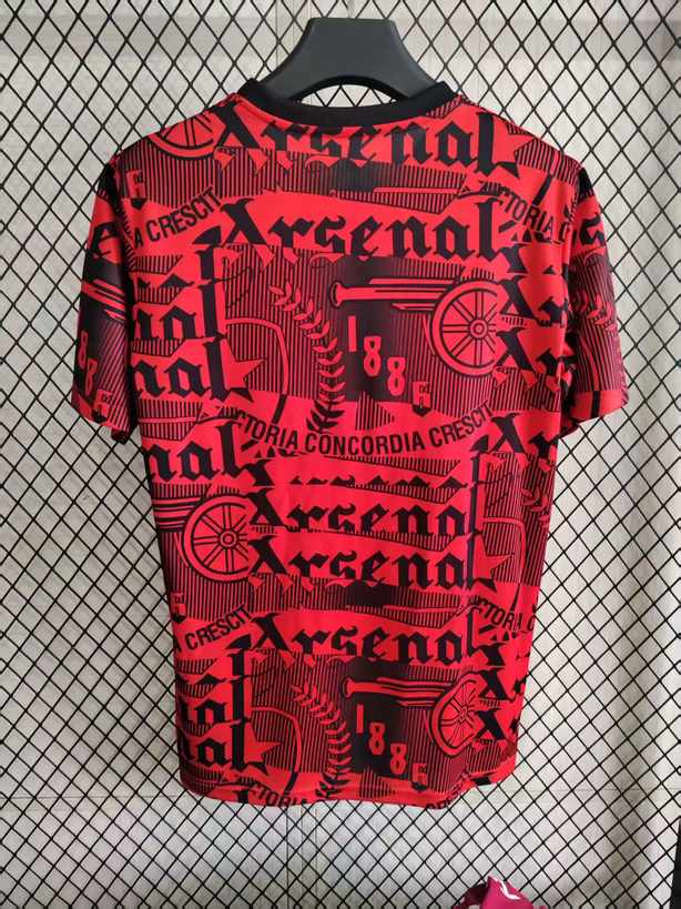 25 26 Arsenal graffiti red S-4XL 25 26 阿森纳 涂鸦 红色 S-4XL