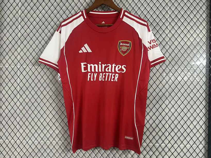 25 26 Arsenal red size S-4XL 25 26 AC 红色