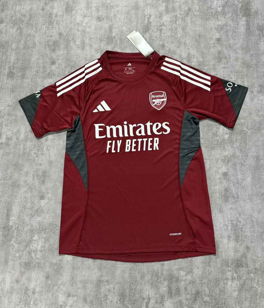 25 26 Arsenal training uniform Wine Red S-4XL 25 26 阿森纳 训练服 酒红 S—4XL