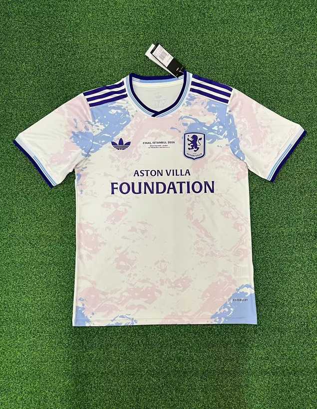 25 26 Aston Villa ‌UEFA Champions League Champion Edition S-4XL 25 26 阿斯顿维拉 欧联 冠