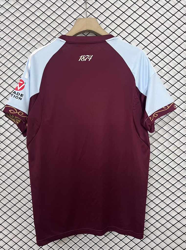 25 26 Aston Villa Home S-4XL 25 26 阿斯顿维拉 主场 S-4XL